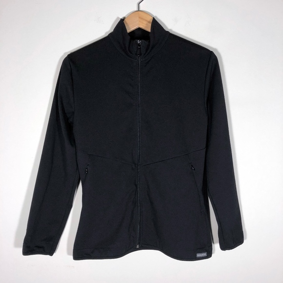 🖤 Woolrich Full Zip Black Jacket - Picture 1 of 8